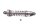 Rear left strut, shock absorber, tension strut, suspension Honda CBX 650 RC13 83-87