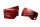 Side cover set red left right Yamaha XVS 650 N Drag Star 97-97