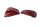 Side cover set red left right Yamaha XVS 650 N Drag Star 97-97