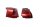 Side cover set red left right Yamaha XVS 650 N Drag Star 97-97