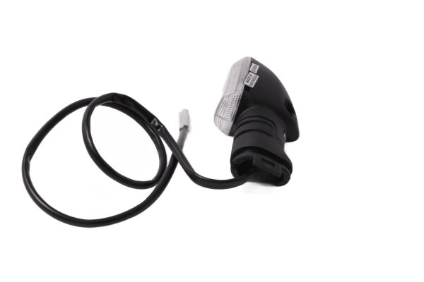 Rear left indicator, clear glass, cable connection, mounting Yamaha MT-125 125 A 22-22