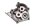 Engine cover, left driveshaft bearing, seal Honda NX 650 Dominator RD08 95-02