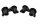 Intake manifold, carburetor rubber, air duct, intake manifold set Honda CBR 650 RA 24-24