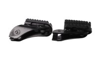 Front left and right drivers footrest, rubber pedal pad BMW F 800 GS 0B02 13-17