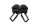 Front left and right drivers footrest, rubber pedal pad BMW F 800 GS 0B02 13-17