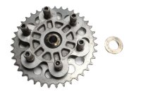 Kedjehjulshållare, hjulnavlager, bakdrev Ducati Monster 600 ZDM600M 94-98