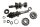 Getriebewelle Schaltwelle Zahnrad Lager Ducati Monster 600 ZDM600M 94-98