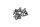 Remblokken schroevenset, montageset Honda Seven Fifty RC42 92-03
