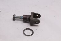 Front right footrest bracket mounting plate Honda CBR 900 RR SC50 02-03