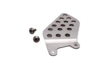 Heel guard, left footrest bracket, splash guard Honda CBR 900 RR SC50 02-03