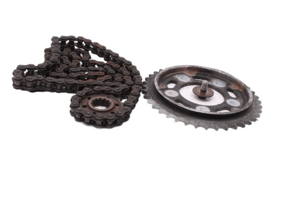 Sprocket set, pinion, drive chain Honda Seven Fifty RC42 92-03