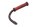 Spark plug connector, ignition cable, single cylinder, red Honda NX 650 Dominator RD08 95-02