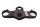 Upper fork bridge clamp, steering head mount Honda CBR 900 RR SC50 02-03