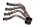 Exhaust manifold, exhaust manifold, exhaust pipe, 4-1 system Honda CBR 900 RR SC50 02-03