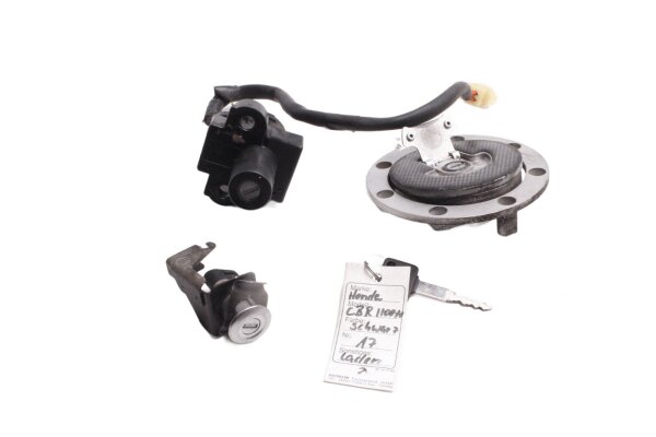 Ignition lock lock set, fuel tank lock Honda CBR 1100 XX Blackbird SC35 97-98