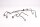 ABS-bromsledning hydraulledningssystem BMW K 1300 S K40 0508 09-15