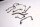 Olieledning, oliekølerledning, motorkøling Kawasaki ER 5 Twister ER500A/B-D 01-06