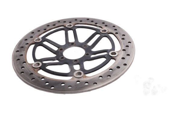 Front right brake disc, drilled, 3.8mm Honda CBR 1100 XX Blackbird SC35 97-98