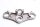 Upper fork bridge, steering head clamp Honda CBR 1100 XX Blackbird SC35 97-98