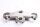Upper fork bridge, steering head clamp Honda CBR 1100 XX Blackbird SC35 97-98