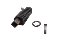 Left footrest, drivers side, rubber mount Kawasaki ER 5 Twister ER500A/B-D 01-06