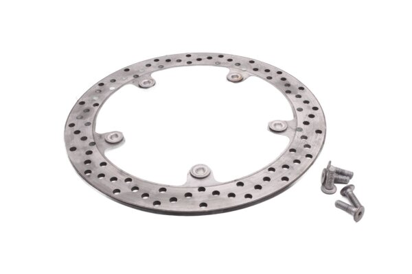 Front right drilled brake disc 5.2mm for BMW K 1300 S K40 0508 09-15