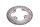 Bremsscheibe hinten gelocht Rundlochung Triumph Tiger 1050 115NG 07-13