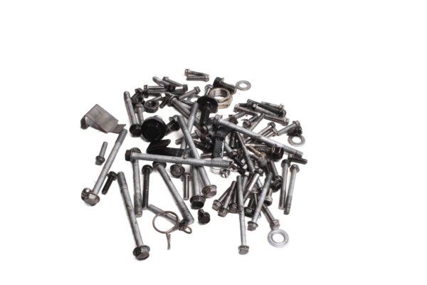 Screw set frame holder nuts Kawasaki ER 5 Twister ER500A/B-D 01-06