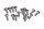 Brake disc screw set, hexagon socket Honda CB Seven Fifty RC42 92-03