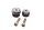 Gummilagerskruvsats ramhållare silent block-sats BMW K 1100 RS 0522 92-97
