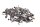 Trim screw set, remaining stock BMW K 1100 RS 0522 92-97