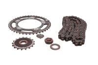 Chain kit, sprocket, chain drive set Kawasaki KLV 1000 KLV1000A 04-06