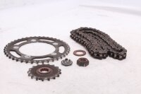 Chain kit, sprocket, chain drive set Kawasaki KLV 1000 KLV1000A 04-06