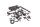 Engine screws, screw set, set of holders, fasteners BMW K 1100 RS 0522 92-97