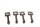 Vevstakssats, vevaxeldrift, motorns inre delar BMW K 1100 RS 0522 92-97