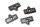 Nockenwellenlagerdeckel Ventildeckel Kappe Set Honda CB Seven Fifty RC42 92-03