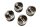 Pistons with piston rings, set of four cylinders Honda CB Seven Fifty RC42 92-03