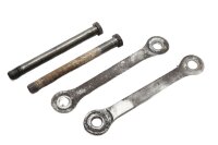 Spændestøtte, svingarm, kobling, støddæmper, affjedring Yamaha FZS 600 Fazer RJ02 98-99