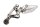 Repose-pied droit, support pour pilote, repose-pieds Yamaha FZS 600 Fazer RJ02 98-99