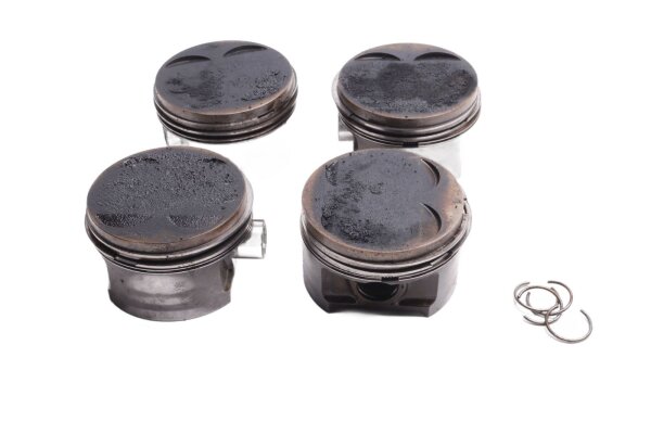 Piston set, piston rings, cylinder kit, piston assembly, engine BMW K 1100 RS 0522 92-97