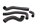 Coolant hose, coolant line, water hose set BMW K 1100 RS 0522 92-97