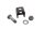 Footrest bracket support plate, left rear BMW K 1100 RS 0522 92-97