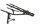 Achterste frame substructuur achterste subframe ondersteuning BMW F 800 S E8ST K71 0216 05-11