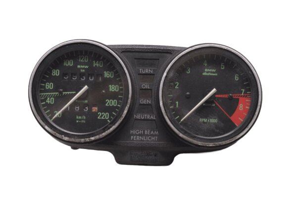 Tachoeinheit Tacho Drehzahlmesser Anzeigen W-773 BMW R 80 RT 0457 84-95