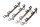 Camshaft bearing blocks, sealing plates Honda CB Seven Fifty RC42 92-03