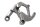Plaque de support du repose-pieds avant droit Triumph Sprint ST 1050 215NA 05-10
