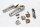 Passenger footrest set, rear left and right, 8XV Yamaha FZS 600 Fazer RJ02 98-99
