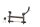 Main stand, center stand, spring axle, stand BMW R 1100 GS 259 94-99