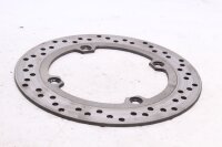 Bagbremseskive, boret rund, bremsesystem Kawasaki KLV 1000 KLV1000A 04-06