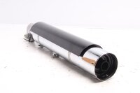 Silenziatore di scarico cromato Harley Davidson universell